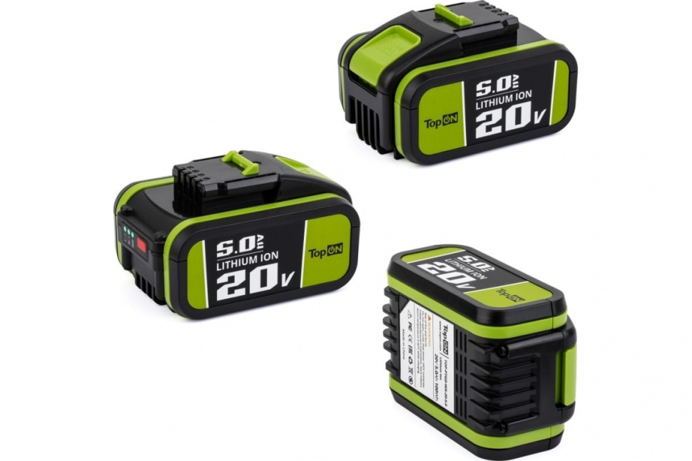 Аккумулятор TopOn 20V 5.0Ah (Li-Ion) PN: WA3553 TOP-PTGD-WX-20-5.0