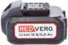 Аккумулятор Li-Ion 18V, 5.0Ач (730031) REDVERG 6672857