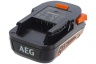 Аккумулятор L1820S (18 В; 2 A*ч; Li-ion) AEG 4935472275