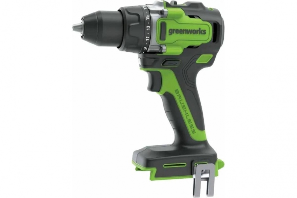 Аккумуляторная ударная дрель-шуруповер Greenworks 24V, 140 Нм, бесщеточная, без АКБ и ЗУ 3707607