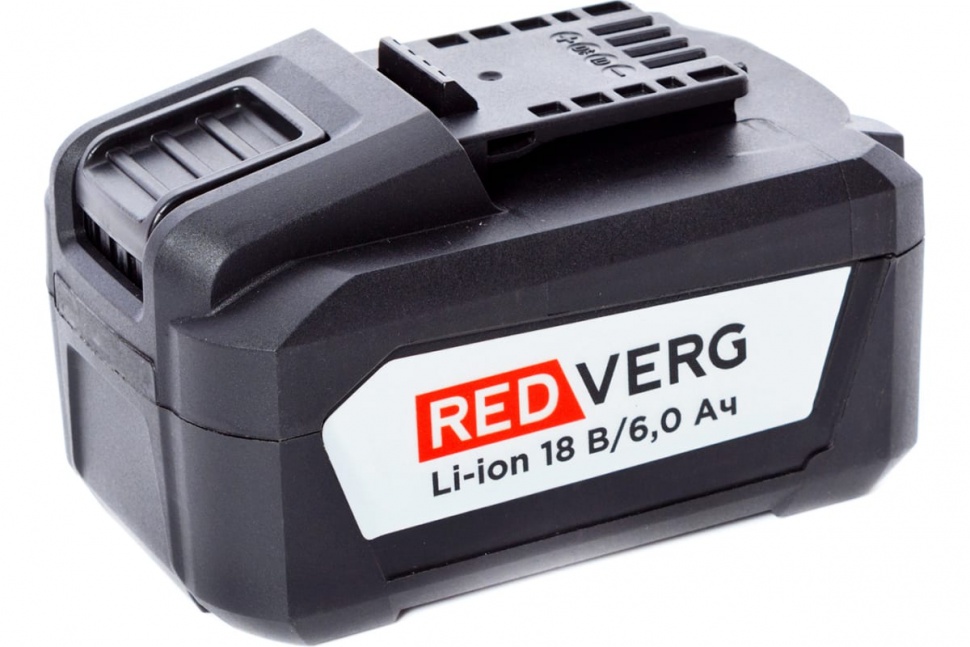 Аккумулятор REDVERG Li-Ion 18V, 6.0Ач (730041) 6681091